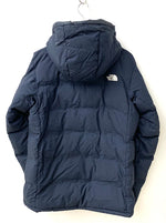 ノースフェイス THE NORTH FACE ビレイヤー パーカー BELAYER PARKA ダブルジップ ダウンジャケット ND91550 ジャケット ロゴ ネイビー Mサイズ 201MT-1365