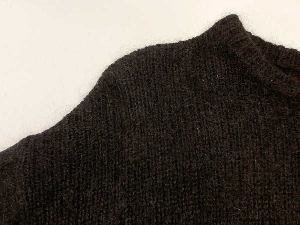シュプリーム SUPREME Mohair Sweater Black 22FW モヘア セーター プルオーバー ニット 黒 セーター ロゴ ブラック Lサイズ 101MT-2095
