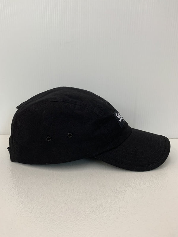 【中古】シュプリーム SUPREME ジェットキャップ ボックスロゴ 帽子 メンズ帽子 キャップ ロゴ ブラック 201goods-83