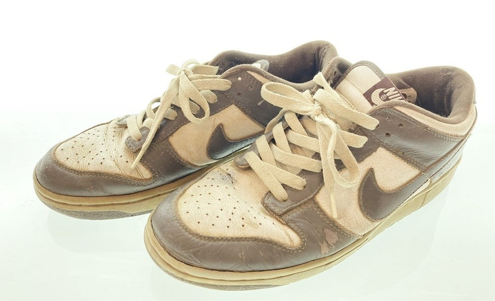 ナイキ NIKE DUNK LOW ダンク ロー ブラウン ホワイト 白 茶 シューズ