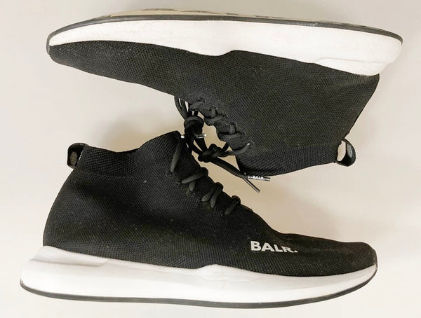 ボーラー BALR. BALR LIFEOFABALR シューズ プリントロゴ ロゴ ブラック系 黒   メンズ靴 スニーカー ブラック 28.5cm 101-shoes693