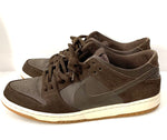 ナイキ NIKE スケートボーディング ダンク ロー プロ DUNK LOW PRO SB IW 819674-221 メンズ靴 スニーカー ロゴ ブラウン 28.5cm 201-shoes507