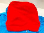 シュプリーム SUPREME Double Hood Facemask Zip Up Hooded Sweatshirt 22AW 22FW ダブルフードフェイスマスクジップアップスウェットパーカー ブルー系 青  パーカ ロゴ ブルー Mサイズ 101MT-1587