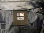キス KITH × NEW YORK YANKEES 20AW Snakeskin Coaches Jacket ニューヨークヤンキース コーチジャケット ネイビー系 紺  ジャケット ネイビー Lサイズ 101MT-1459