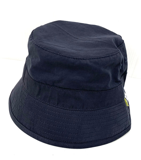 【中古】ダブルタップス W)taps BEAMS SSZ 長谷川昭雄 トリプルコラボ バケットハット BUCKET HAT バケハ AMIMIA 帽子 メンズ帽子 ハット ワンポイント ネイビー 201goods-131