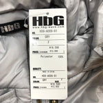 HBG エイチビィジィ ダウンジャケット グレー ワンポイント フリーサイズ キッズ