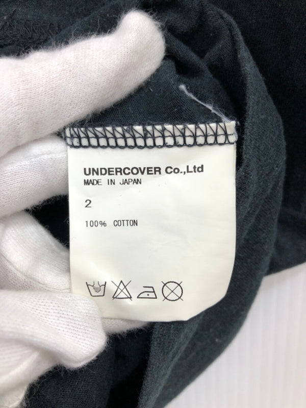 アンダーカバー UNDERCOVER Tシャツ Tシャツ プリント ブラック 201MT-111