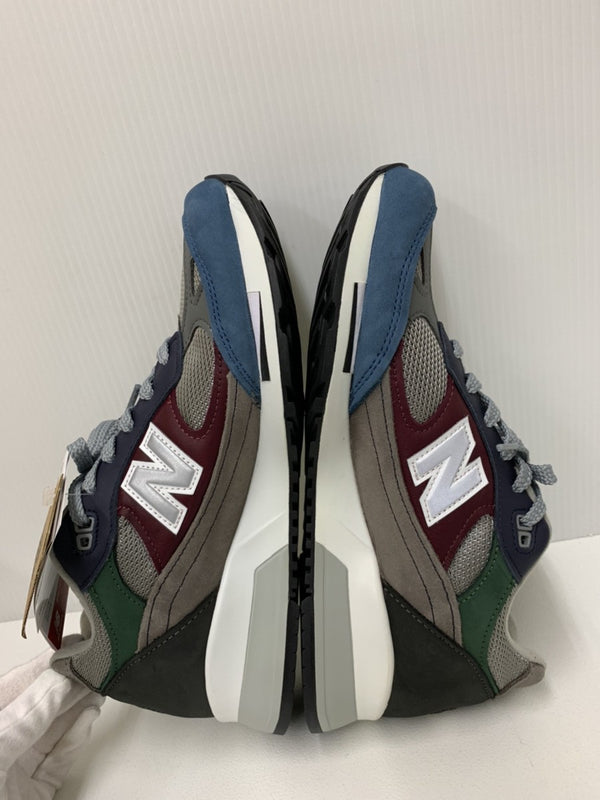 ニューバランス new balance イングランド製 Dワイズ US7 M9915SPK メンズ靴 スニーカー ロゴ マルチカラー 201-shoes117