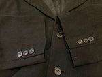 ヨウジ ヤマモト YOHJIYAMAMOTO Y’s for men ワイズ 2002AW テーラードジャケット ブラック系 黒 Made in JAPAN 日本製  MM-J08-101 ジャケット 無地 ブラック Mサイズ 101MT-1502