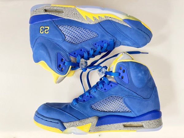 ジョーダン JORDAN NIKE AIR JORDAN 5 LANEY JSP VARSITY ROYAL/VARSITY MAIZE ナイキ エアジョーダン 5 レイニー バーシティ ブルー系 青 シューズ  CD2720-400 メンズ靴 スニーカー ブルー 27.5cm 101-shoes652