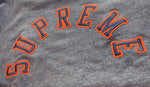シュプリーム SUPREME 12AW Felt Arc crewneck アーチロゴ クルーネック スウェット トップス ネイビー系 刺繍ロゴ  スウェット ロゴ ネイビー Mサイズ 101MT-622