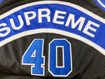シュプリーム SUPREME Curve Basketball Jersey 17SS バスケットボールジャージ ロゴ タンクトップ ブラック系 黒 BLACK トップス ノースリーブ ライン ブラック Mサイズ 101MT-789