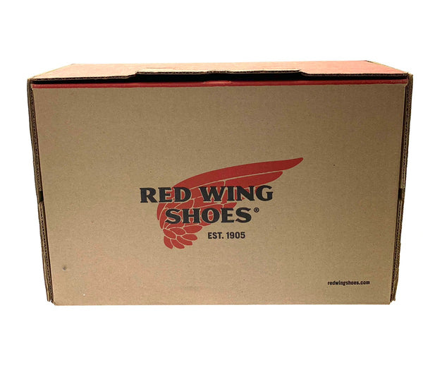 レッドウィング RED WING 8165 6inch CLASSIC PLAIN TOE  Traction Trad Sole Black Chrome Leather メンズ靴 ブーツ ワーク ロゴ ブラック 26cm 201-shoes643