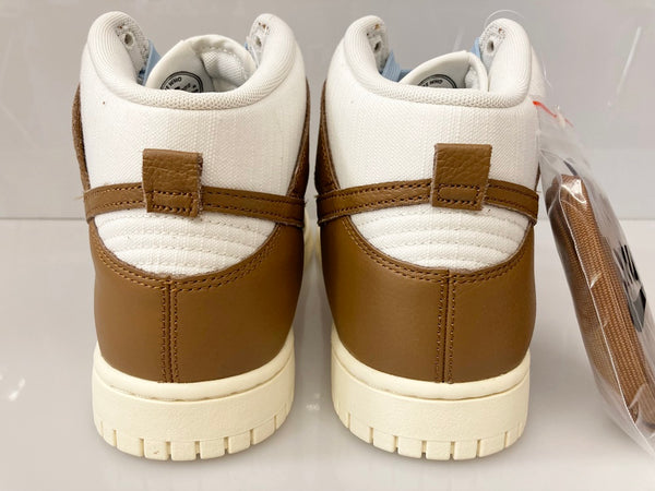 ナイキ NIKE DUNK HI RETRO PRM PECAN/SAIL  ダンク ハイ レトロ ホワイト系 白 ブラウン系 シューズ DQ8800-200 メンズ靴 スニーカー ブラウン 28.5cm 101-shoes860