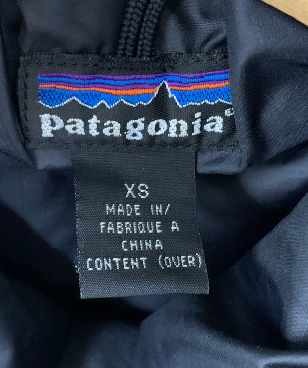 パタゴニア PATAGONIA 02年制 ダスパーカー 希少サイズ 84097 ジャケット ロゴ ブラック XSサイズ 201MT-2174