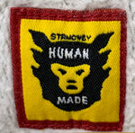 ヒューマンメイド HUMAN MADE STRMCWBY フーディ パーカ ロゴ グレー Sサイズ 201MT-2095