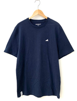 ディセンダント DESCENDANT comfy クルーネック Tee 日本製 Tシャツ ワンポイント ネイビー 201MT-926