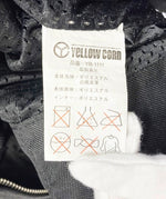 イエローコーン YeLLOW CORN HAM STEAK ベスト 黒  YB-1111 ベスト 刺繍 ブラック 3Lサイズ 101MT-1505