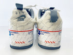 ナイキ NIKE AIR FORCE 1 EXPERIMENTAL WHITE/GHOST-ASHEN エア フォース 1 エクスペリメンタル 白 青 ロゴ シューズ CZ1528-100 メンズ靴 スニーカー ホワイト 27cm 101-shoes188