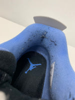 ナイキ NIKE エアジョーダン 4 レトロ AIR JORDAN 4 RETRO UNC UNIVERSITY BLUE/BLACK CT8527-400 メンズ靴 スニーカー ロゴ ブルー 201-shoes316