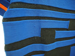 ターク TAAKK 16SS Block border knit Short ブロックニットボーダーTシャツ サイズ2 半袖ニット 半袖カットソー サマーニット 青  TA16SS-KN026 トップスその他 ボーダー ブルー 101MT-647