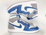 ジョーダン JORDAN NIKE AIR JORDAN 1 RETRO HIGH OG TRUE BLUE/WHITE-CEMENT GREY ナイキ エア ジョーダン 1 レトロ ハイ オリジナル ブルー系 青 ホワイト系 白 シューズ DZ5485-410 メンズ靴 スニーカー ブルー 28.5cm 101-shoes1133