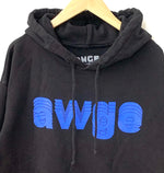 アウグ AWGE フーディー パーカ ロゴ ブラック Mサイズ 201MT-1708