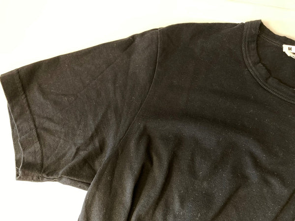 マルニ MARNI Tシャツ ポケット トップス クルーネック チェック ブラック 黒 Made in ITALY 半袖 サイズ46 Tシャツ ワンポイント ブラック 101MT-678