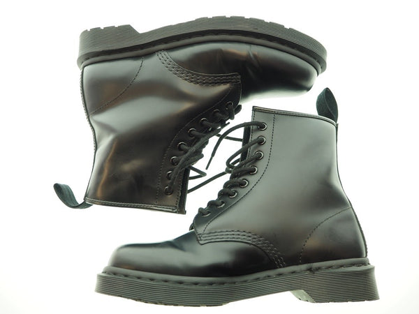 ドクターマーチン Dr.Martens 1460 Mono 14353001 8 Eye Boot Black Smooth NOIR モノ オールブラック マーチン UK7 2105495003 メンズ靴 ブーツ その他 ブラック 101-shoes214