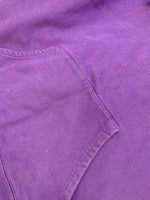シュプリーム SUPREME 21AW Contrast Hooded Sweat Shirt コントラスト フーデット スウェットシャツ フーディ パーカー プルオーバー パーカ ロゴ パープル Lサイズ 101MT-1770