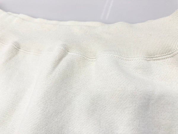 ディセンダント DESCENDANT 22SS プルオーバー パーカー プリントロゴ ホワイト系 アイボリー系 白 Made in JAPAN 日本製 サイズ2 パーカ ロゴ ホワイト 101MT-1387