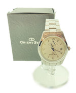 オリエント ORIENT Orient Star オリエントスター Classic クラシック シースルーバッグ ドーム型風防 時計 アナログ カレンダー 自動巻き オートマ シルバー×ホワイト WZ0091FD メンズ腕時計ホワイト 101watch-11