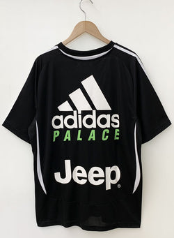 アディダス adidas ユベントス PALACE トリプルコラボ  Tシャツ プリント ブラック 3Lサイズ 201MT-328