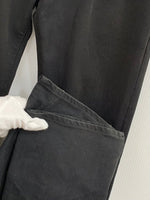 【中古】ディオール Dior パンツ 26インチ ボトムスその他 無地 ブラック 201MB-25