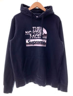 シュプリーム SUPREME 18SS  メタリックロゴ パーカー Metallic Logo Hooded Sweatshirt  NT11807I パーカ ロゴ ブラック Sサイズ 201MT-2100
