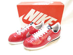 NIKE CORTEZ BASIC PREM QS ナイキ コルテッツ ベイシック プレミアム GYM RED/GYM RED-WHITE-METALLIC SILVER-BLACK レッド 赤 箱付き エナメル スニーカー 靴 シューズ メンズ サイズ28.5cm 819721-600 (SH-517)