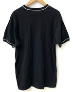 シュプリーム SUPREME Piping Ringer Tee Tシャツ ロゴ ブラック Lサイズ 201MT-2049