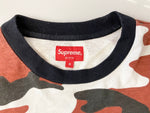 シュプリーム SUPREME 18AW L/S Pocket Tee ロンT カットソー 迷彩 カモフラ 長袖 レッド系 赤 長袖 トップス  ロンT カモフラージュ・迷彩 レッド Sサイズ 101MT-776