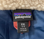 パタゴニア PATAGONIA レトロX ジャケット アウター ベージュ系 ネイビー×ピンク ボア 16-18 RN51884 コート・ジャケット ロゴ ベージュ 3Lサイズ 101KT-8