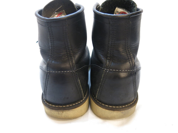 REDWING レッドウィング CLASSICMOC Moc クラシック クラシンク モック ブラック 黒 made in USA アメリカ製 ブーツ 靴 サイズ26cm 9075 メンズ (SH-346)
