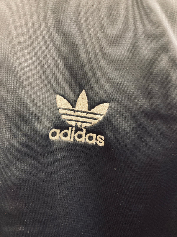 アディダス adidas 70s~80s ヴィンテージ トラックジャケット ATP KEYROLAN USA製  トレフォイル 古着  ジャージ ライン グレー Mサイズ 101MT-1950