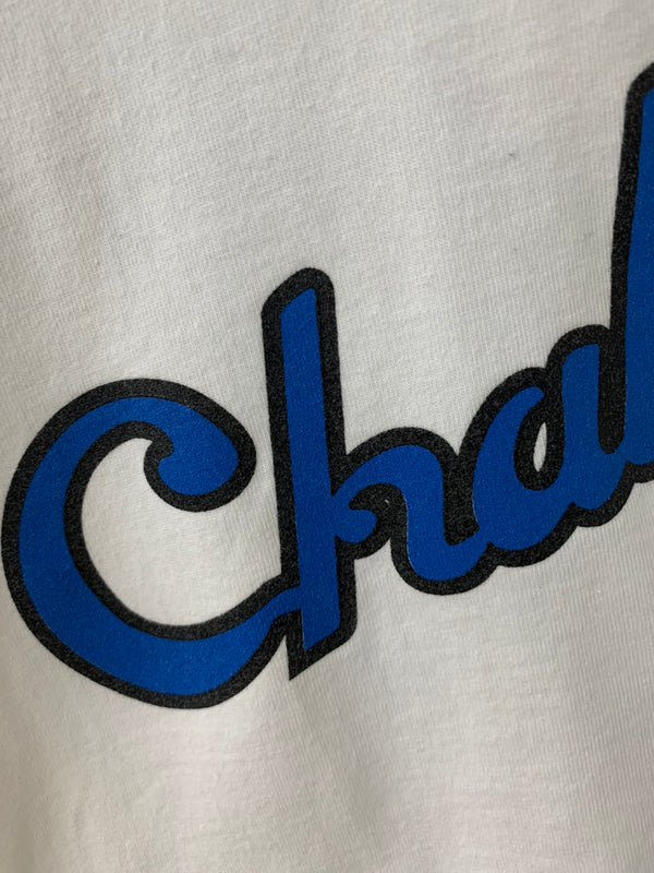 チャレンジャー CHALLENGER RELAX 25th 25周年 クルーネック Tee 日本製 Tシャツ プリント ホワイト Mサイズ 201MT-1301