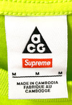 シュプリーム SUPREME 22FW Supreme Nike ACG Grid Tee  SP220811SAA Tシャツ ロゴ イエロー Mサイズ 201MT-1956