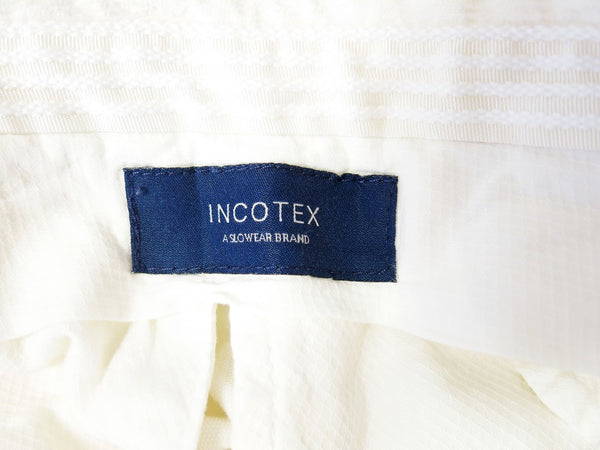 【中古】INCOTEX インコテックス パンツ ホワイト メンズ