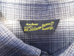 THE STEVENSON OVERALL CO. スティーブンソン オーバーオール エルボーパッチ チェック シャツ ジャケット size M
