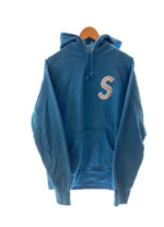シュプリーム SUPREME 18FW Supreme S Logo Hooded Sweatshirt Sロゴ フーディ スウェットシャツ パーカー 長袖 トップス 水色系 パーカ 刺繍 ブルー Mサイズ 101MT-280