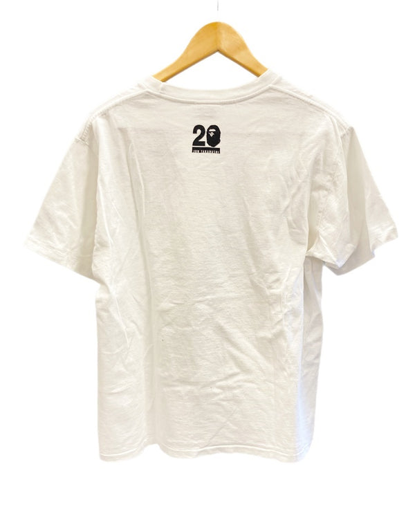 ア ベイシング エイプ A BATHING APE × UNDERCOVER NW20 Exhibition Tee アンダーカバー 半袖 白 Made in JAPAN  Tシャツ プリント ホワイト Lサイズ 101MT-1793
