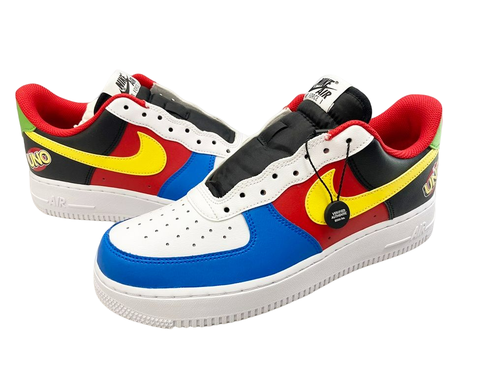 ナイキ NIKE AIR FORCE 1 07 UNO WHITE/YELLO ZEST エアフォース 1 07