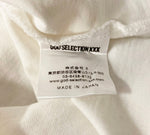 ゴッドセレクション トリプルエックス GODSELECTIONXXX 半袖 Tシャツ プルオーバー トップス プリント ホワイト系 白 Made in JAPAN 日本製 アンジェリーナ ジョリー  Tシャツ プリント ホワイト Mサイズ 101MT-1159