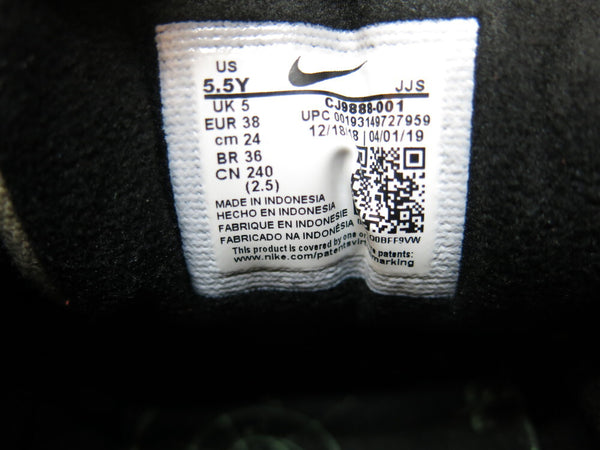 NIKE Nike kids ナイキ Air Max 1 GS Swipa エア マックス 1 キッズ マルチカラー 箱付き 刺繍 ロゴ スニーカー 靴 シューズ サイズ24cm レディース CJ9888 001 (SH-375)